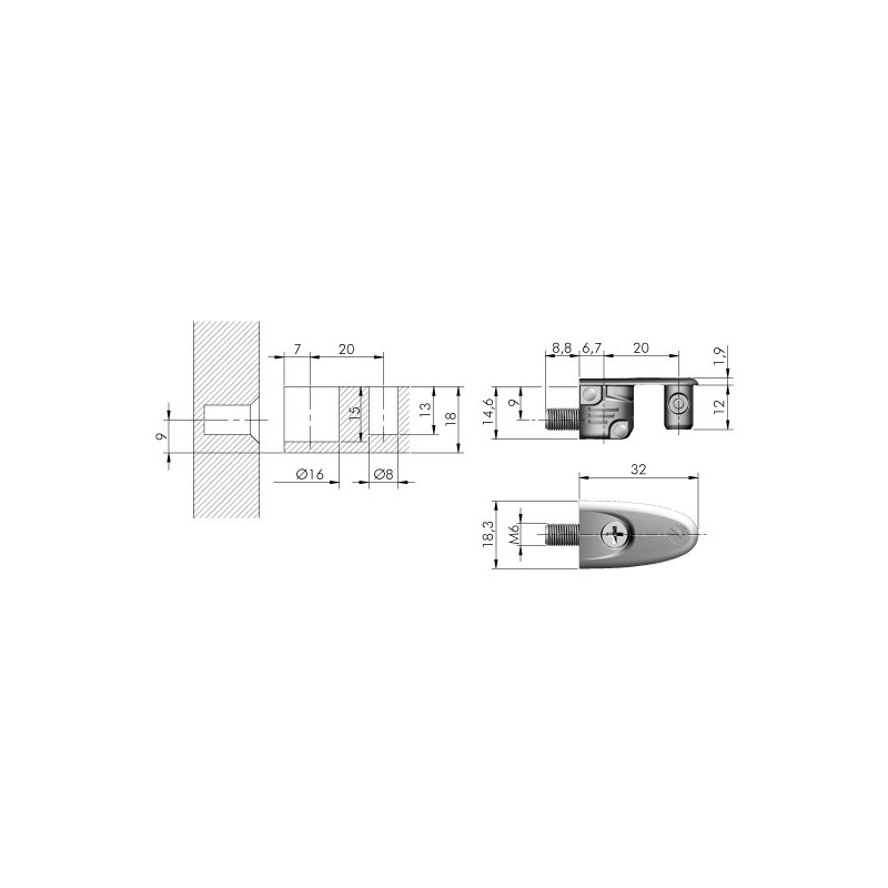 CONJUNTO UNION ELEFAN FERRAMENTA 18 -22 MM