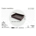 CAJON METALICO INTOO MOCA H130 900MM