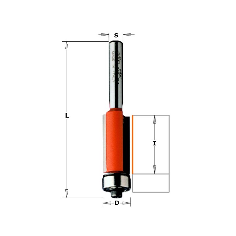 FRESA RECORTAR CMT HM S8 D9.5X12.7