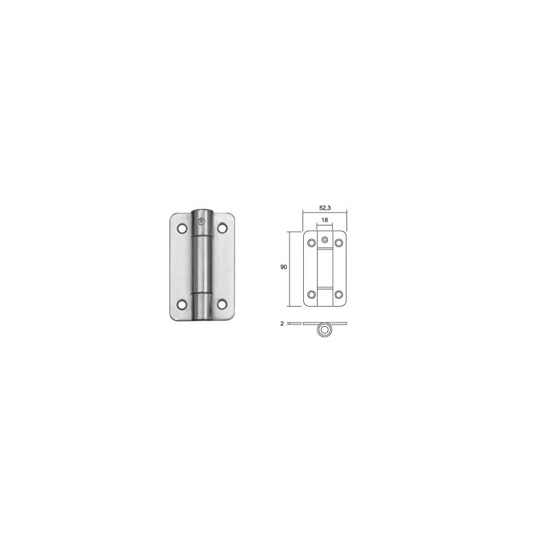 MODULARES VARIETY BISAGRA CON MUELLE EM007