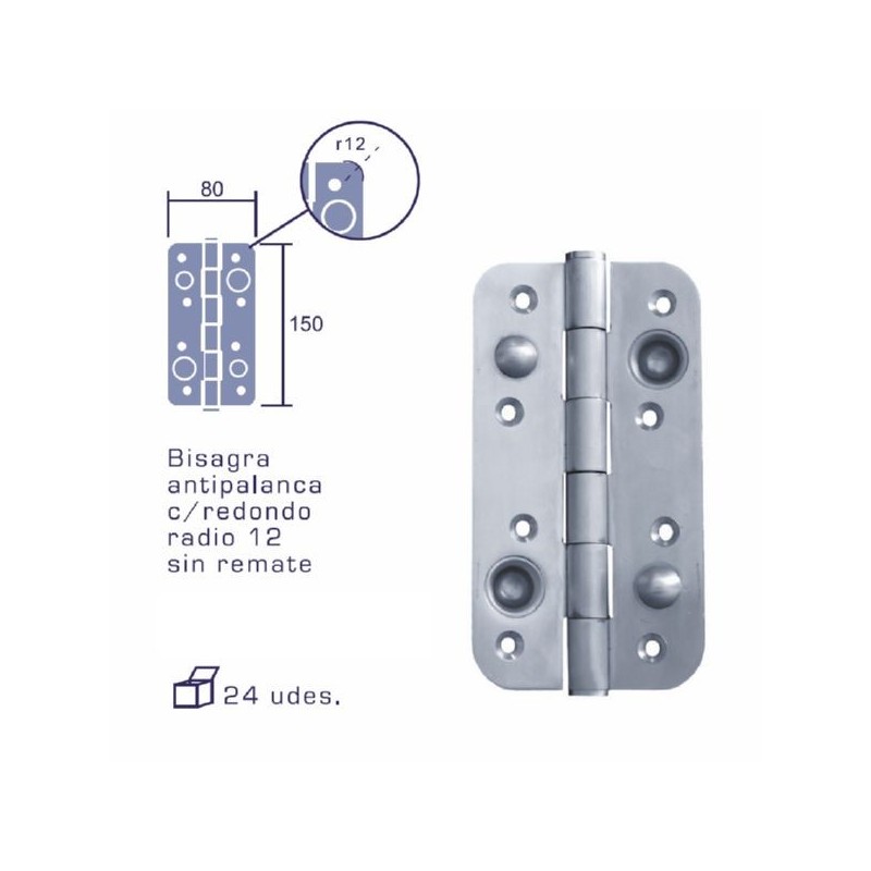 BISAGRA SEGUR N05 CM S/REMATE R12