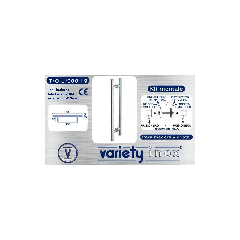 MANILLON VARIETY TUBULAR CILINDRICA 300X19 JG-2 IN