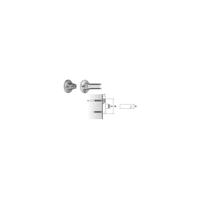 MODULARES VARIETY SOPORTE LATERAL TUBULAR 25 EM001