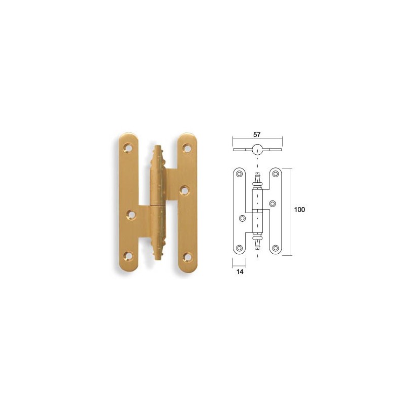 PERNIO N5307 C/REM 100x57x2 LT DR LATON