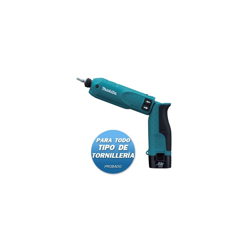 TALADRO ATOR MAKITA TD020 DSE 7.2V LITIO