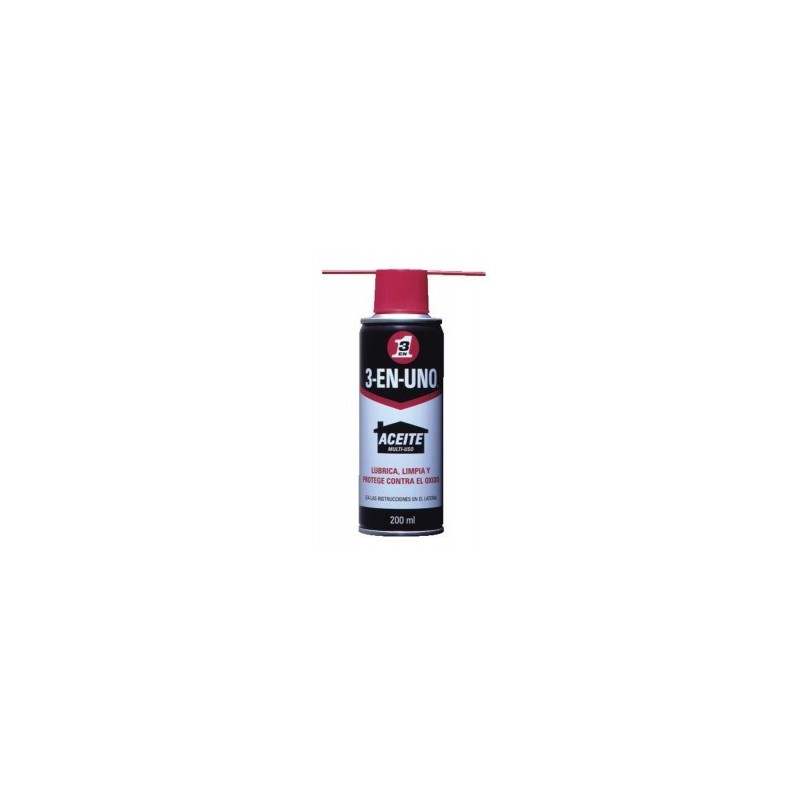 LUBRICANTE SPRAY 3-EN-UNO 200ml 34235