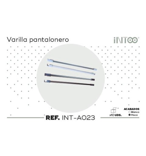 VARILLA PANTALONERO INTOO MOCA