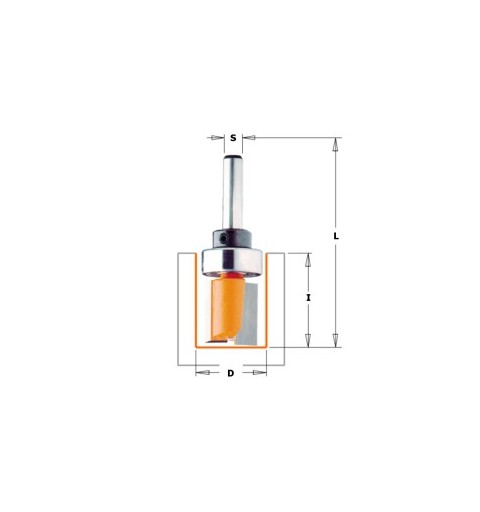 FRESA RECTO CMT S/COR HM S8 D22X20 RODA