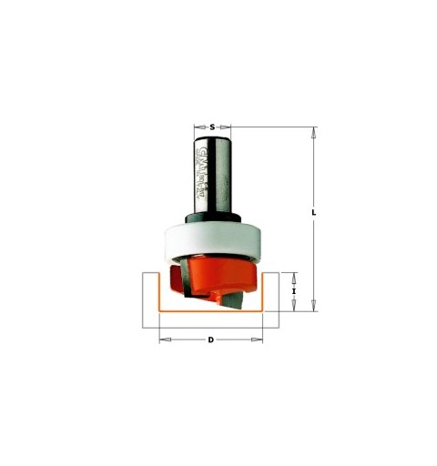 FRESA RANURAR CMT HM S8 D20X16