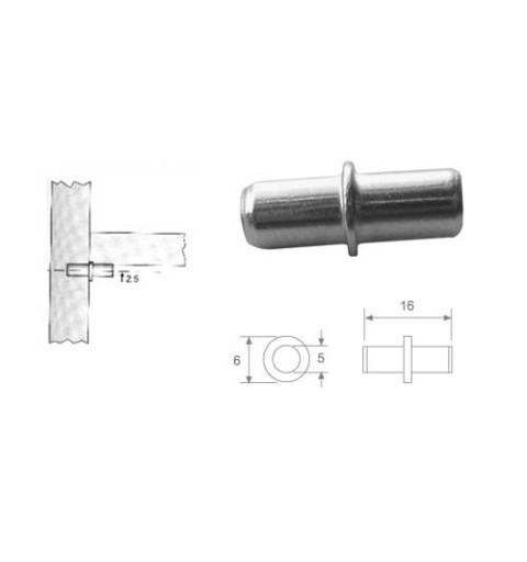 SOPORTE BALDA N05 ARANDELA 05mm 06mmLD