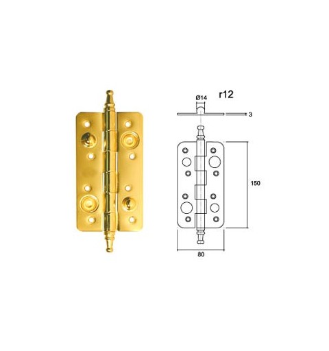 BISAGRA SEGUR N05 LTD C/REMATE R12