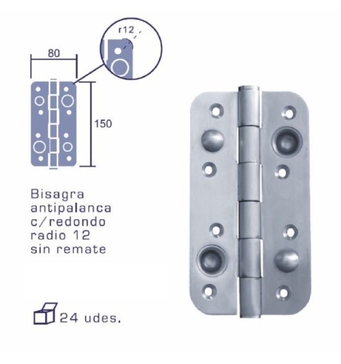 BISAGRA SEGUR N05 CM S/REMATE R12