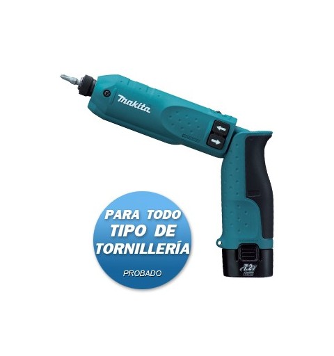 TALADRO ATOR MAKITA TD020 DSE 7.2V LITIO