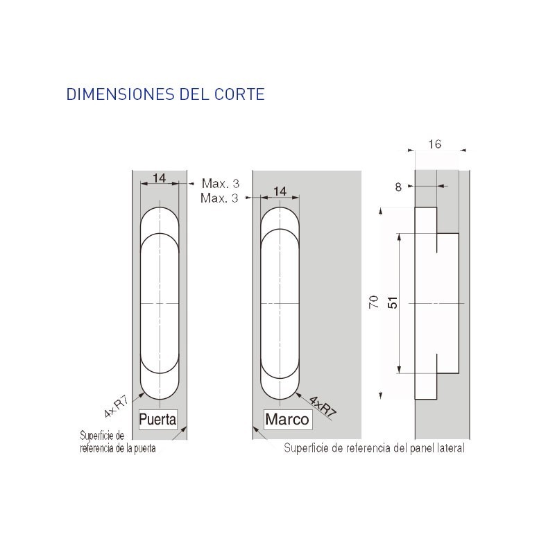 BISAGRA OCULTA SUGATSUNE P/MUEBLE HES3D-70