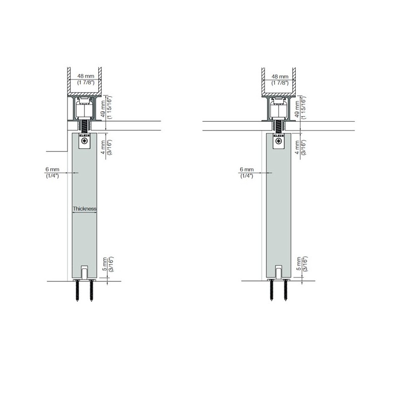 PERFIL KLEIN SLID T PLADUR 100KG 6ML