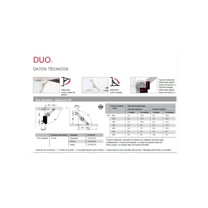 COMPAS ELEVABLE DUO + ACCESORIOS