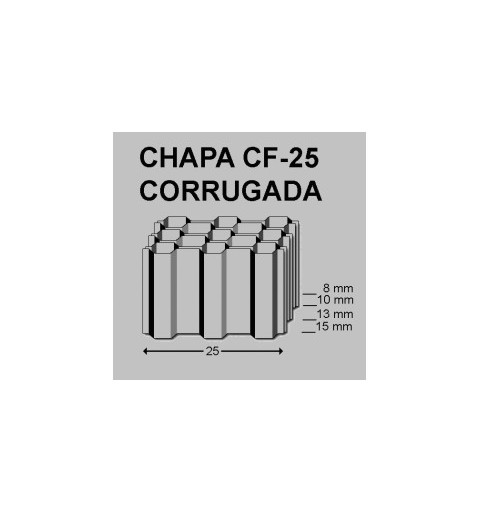 GRAPA CORRUGADA 25/13 OMER CF13 1.750ud)