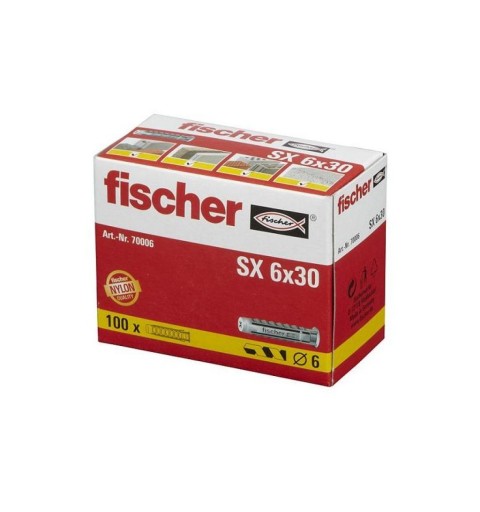 TACO PARED FISCHER SX 6X30 (100U)