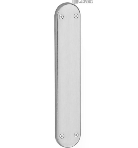 PLACA LIMPIEZA DVF 245X45 OVALADA INOX