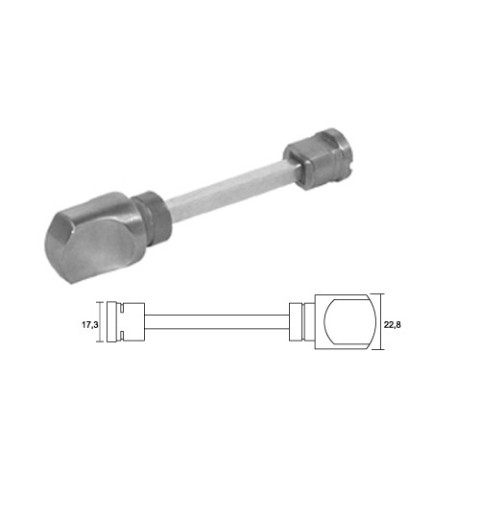 MULETILLA VARIETY I2281/23-17 SIN ROSETA INOX