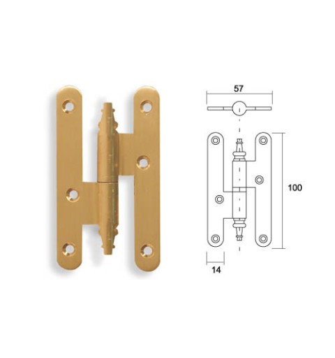 PERNIO N5307 C/REM 100x57x2 LT DR LATON