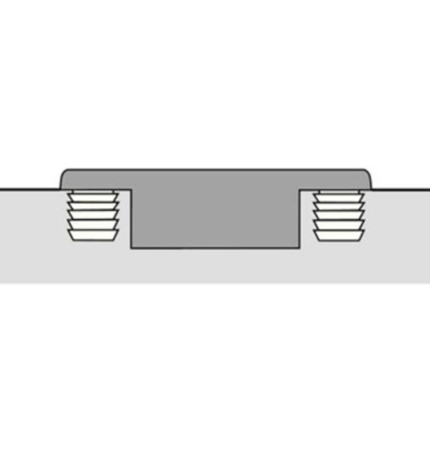 BISAGRA HETTICH CON FRENO CON TACO 52MM 110º SISTEMA SENSYS