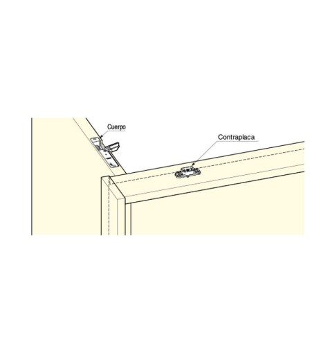 AMORTIGUADOR OCULTO SUGATSUNE PARA PUERTA 14-40K