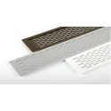 REJILLA ZOCALO 412X57X11MM BLANCO BLANCA