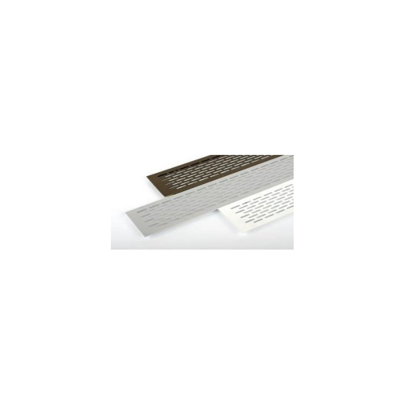 REJILLA ZOCALO 412X57X11MM BLANCO BLANCA