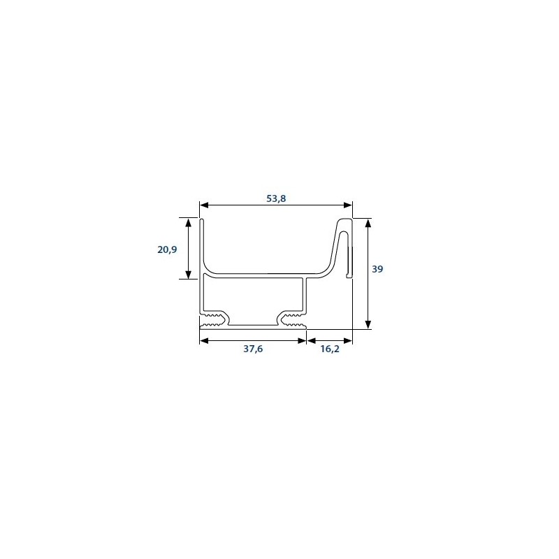 PERFIL GOLA LMG J VERTICAL...