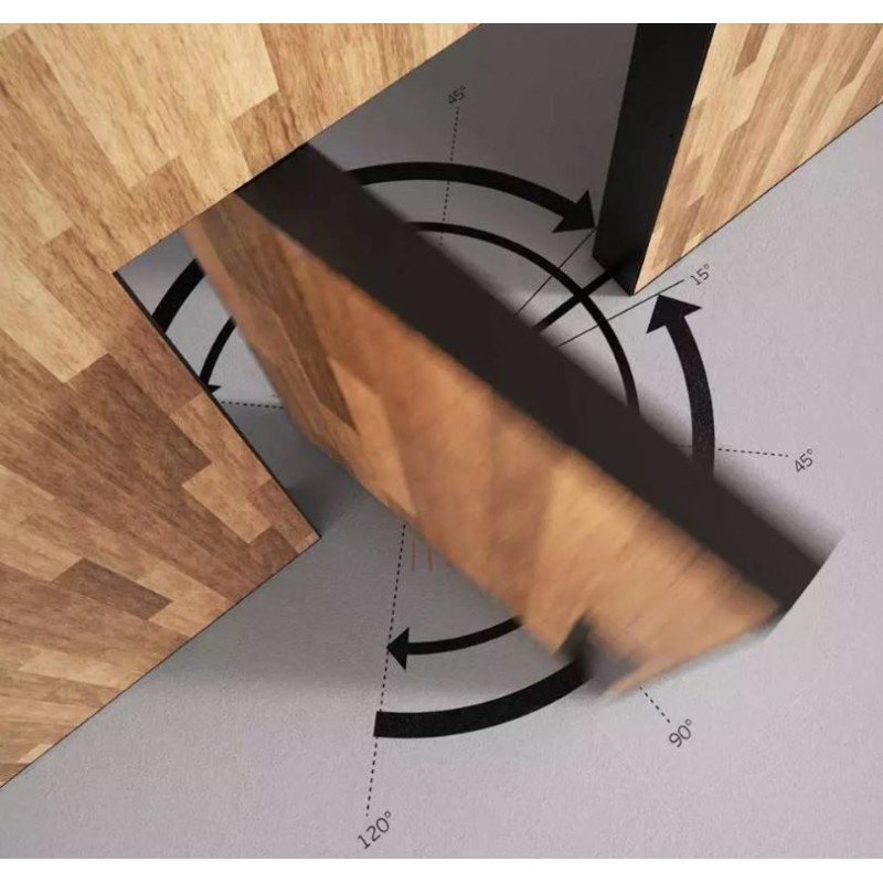SISTEMA PIVOTANTE JNF PARA PUERTAS DE VAIVEN APERTURA 90º