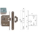 PICAPORTE N05 UNIF LATON 70mm CENTRADO