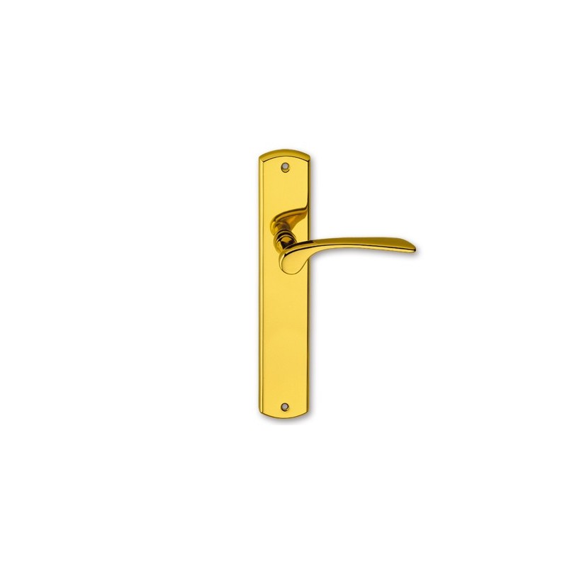 MANIVELA URFIC CON PLACA LATON PULIDO MOD.300