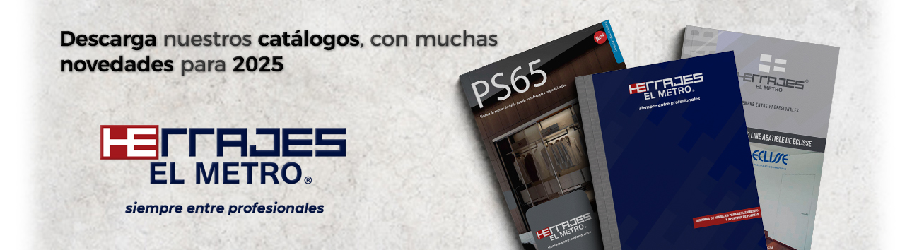 portada catalogo novedades tendencia 2025 descargar herrajes el metro Murcia Almería málaga granada online compra venta pago seguro